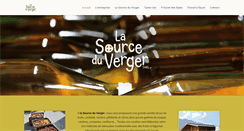 Desktop Screenshot of lasourceduverger.fr